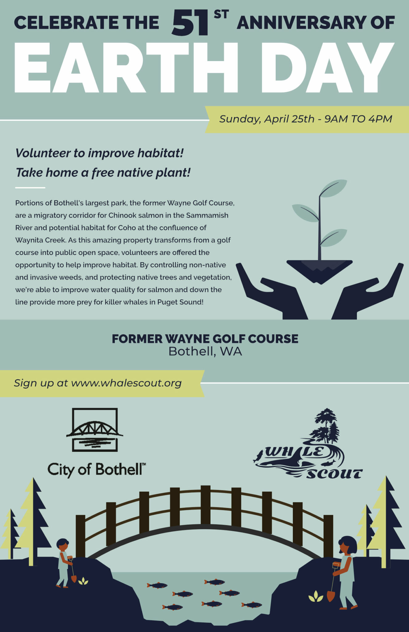 Super Earth Day Volunteer Event Whale Scout